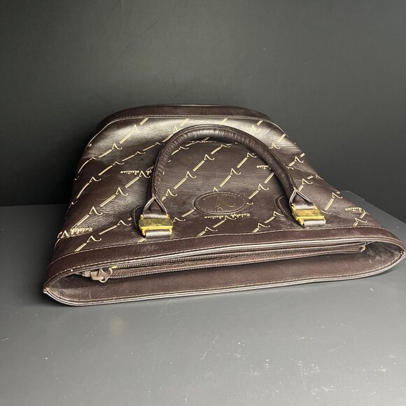 Rudolph Valentino brown handbag EUC - Picture 3 of 5